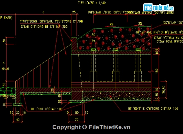 cống tròn,mẫu thiết kế,cống tròn 3 x d150